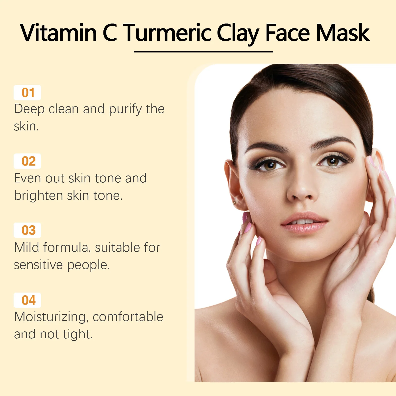 Vitamin C Turmeric Mud Mask Ex - Dust Mask Construction ulasan dan harga