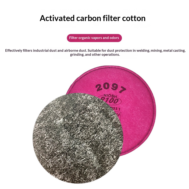 2097 2091 Cotton Filter for Ga - Dust Mask Construction ulasan dan harga