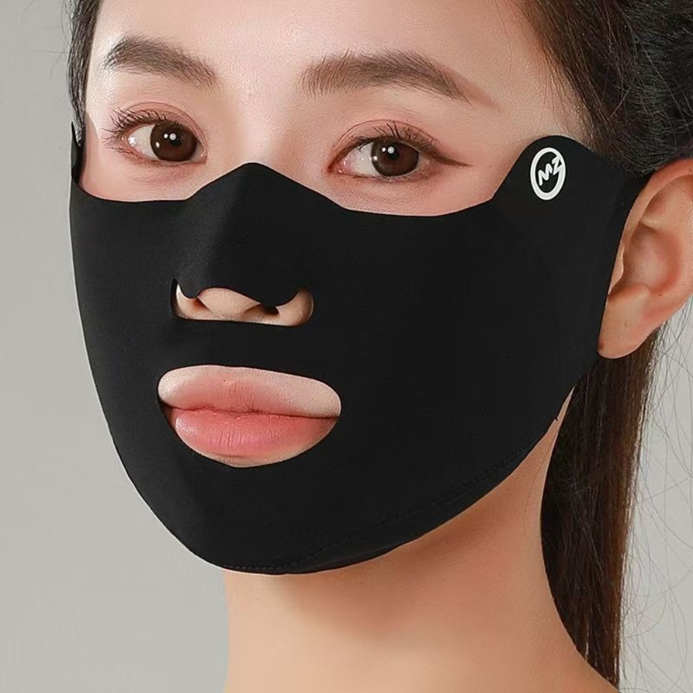 New Breathable Ice Silk Mask A - Sports Mask Breathable ulasan dan harga