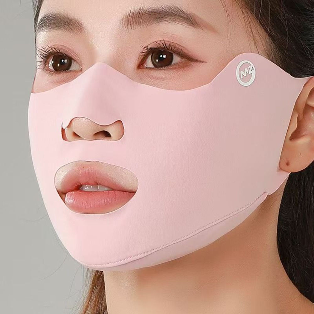 New Breathable Ice Silk Mask A - Sports Mask Breathable ulasan dan harga