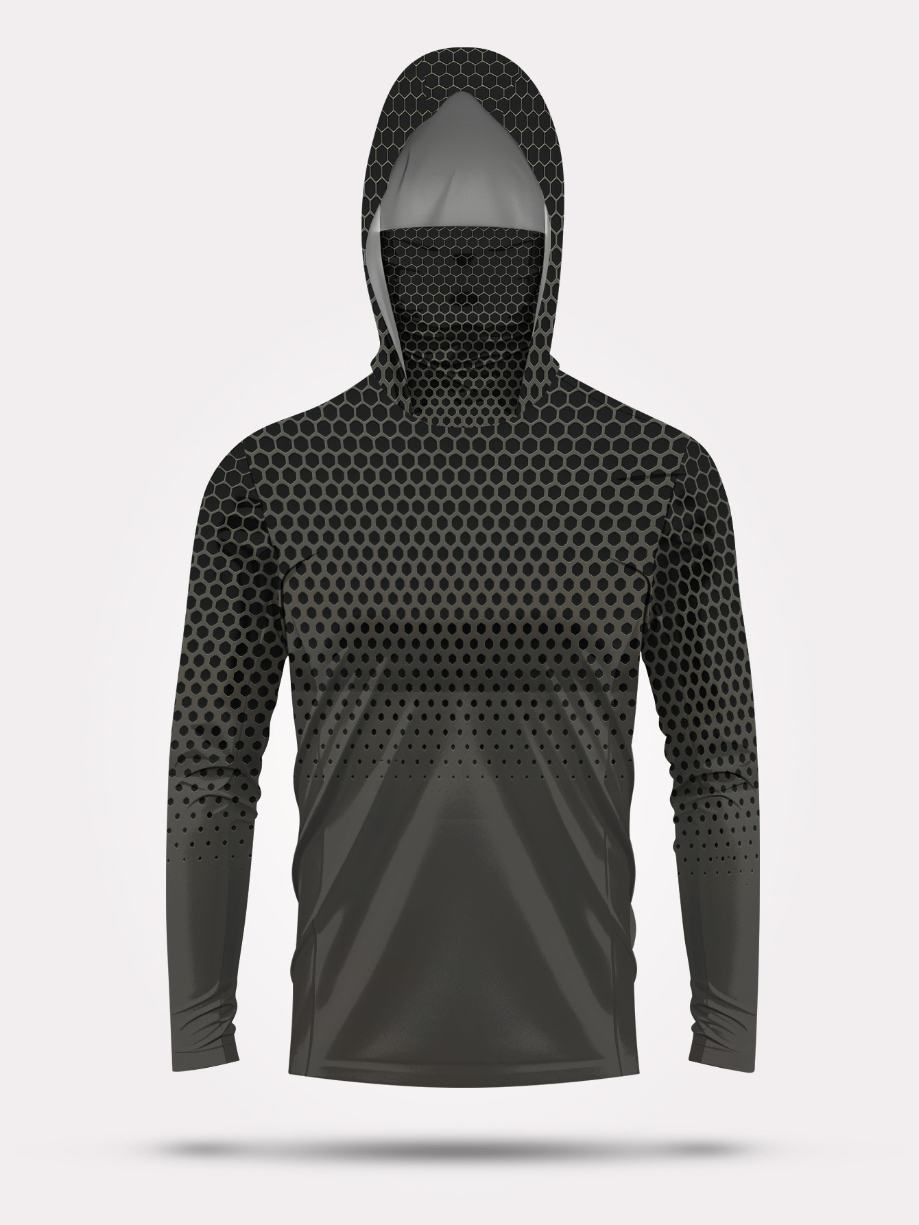 Men Summer UPF50+ Fishing Hood - Sports Mask Breathable ulasan dan harga