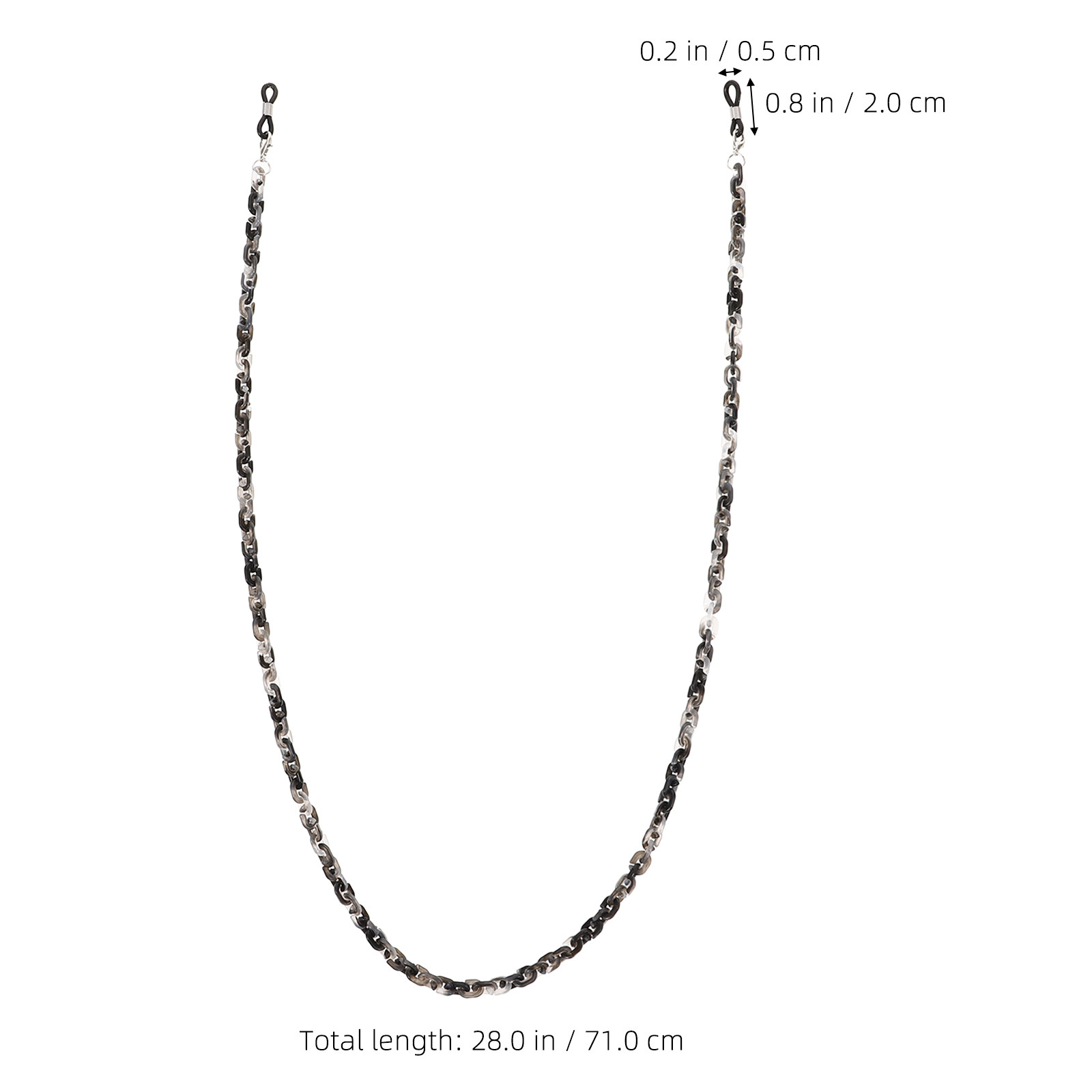 1Pcs Acrylic Lightweight Eyegl - Mask Chain Holder ulasan dan harga