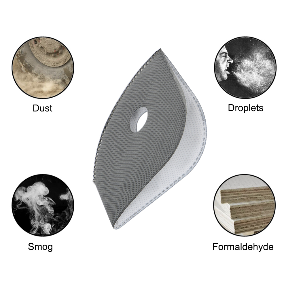 Activated Carbon Anti-Pollutio - Dust Mask Construction ulasan dan harga