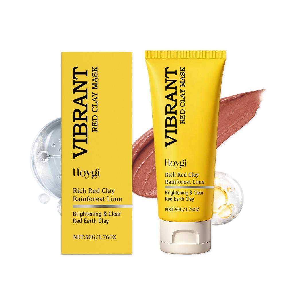 Vibrant Red Clay Mask - Natura - Dust Mask Construction ulasan dan harga